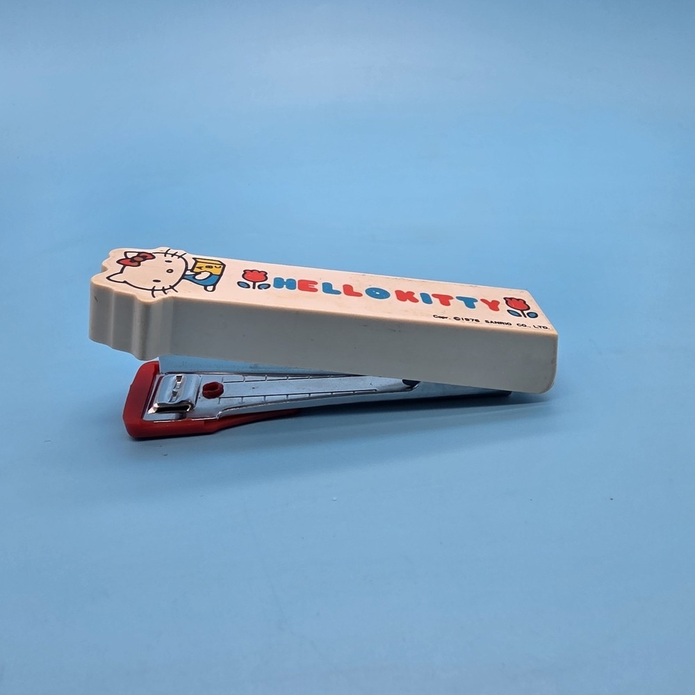 Hello Kitty Sanrio 4" Stapler 1976 Made In Japan Office Vintage ABC